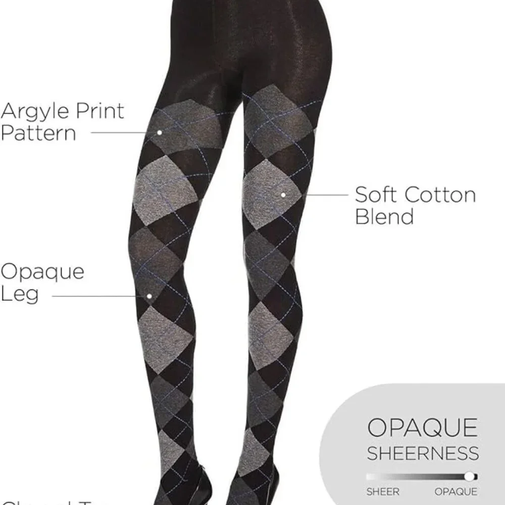 Classic Argyle Cotton Tights
